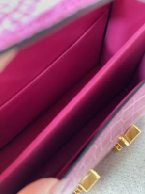 wholesale quality hermes constance 19 shinny niloticus crocodile j5 rose scheherazade ghw